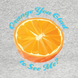 Orange You Glad to See Me? T-Shirt